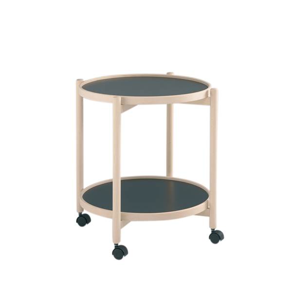 Thomsen Furniture James Rullebord Bøg Melamin ø50 Cm  : Erling Christensen Møbler