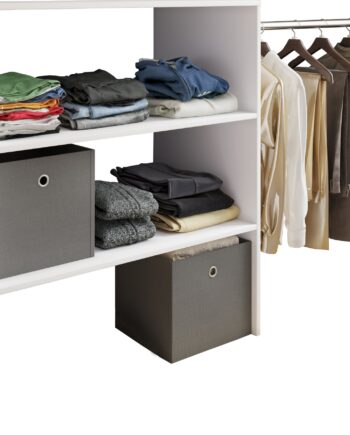 Tøjstativ     90      100      50 Cm  Hvid