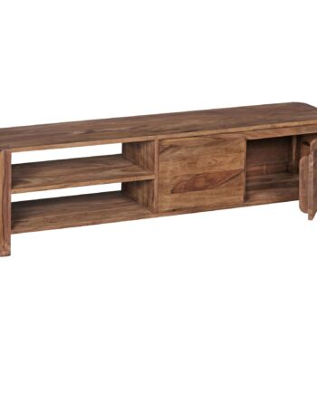 Tv-kommode   Træ  Sheesham  140 Cm  Opbevaringsrum Til Tv-borde  Landskabsskab  40 Cm