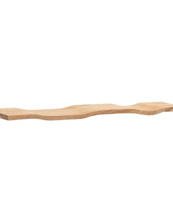 Væghylde   Massivt Træ Af Akacietræ 120 Cm Svævende Designhylde Til Væggen   Massivt Træ Hængende Hylde   Bølgeform Væghylde Lavet Af ægte Træ
