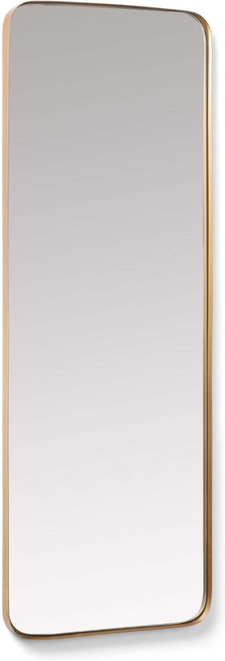 Vægspejl Kave Home Marco   Helkropsspejl Med Mat Guld Stålramme  150 5x55 Cm