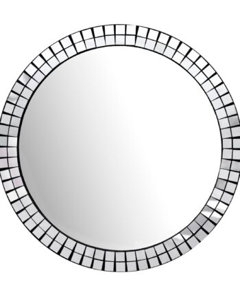 Vægspejl Rundt 60cm Art Deco Spejl Vægspejl  Diameter: 60 Cm