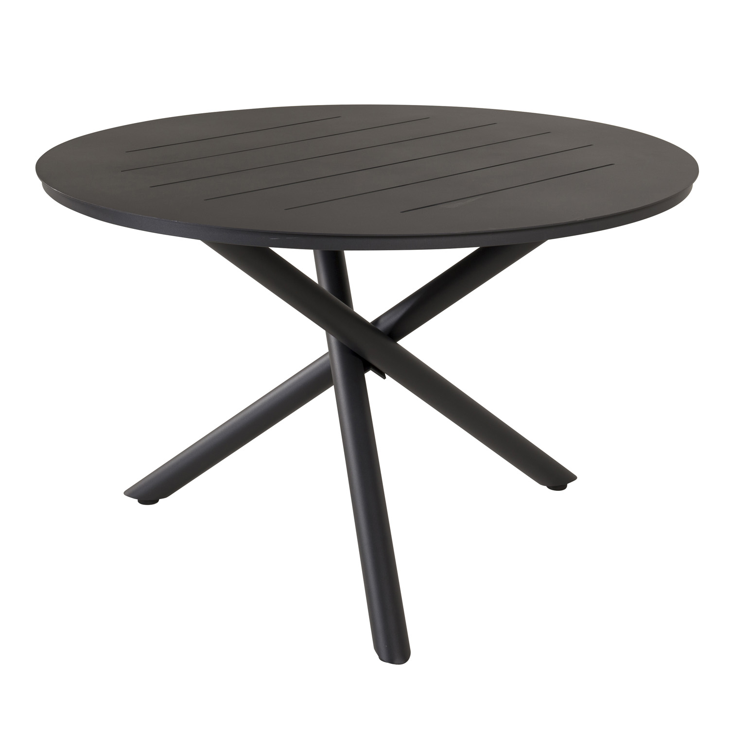 Venture Design Alma Havebord Sort Aluminium  ø120