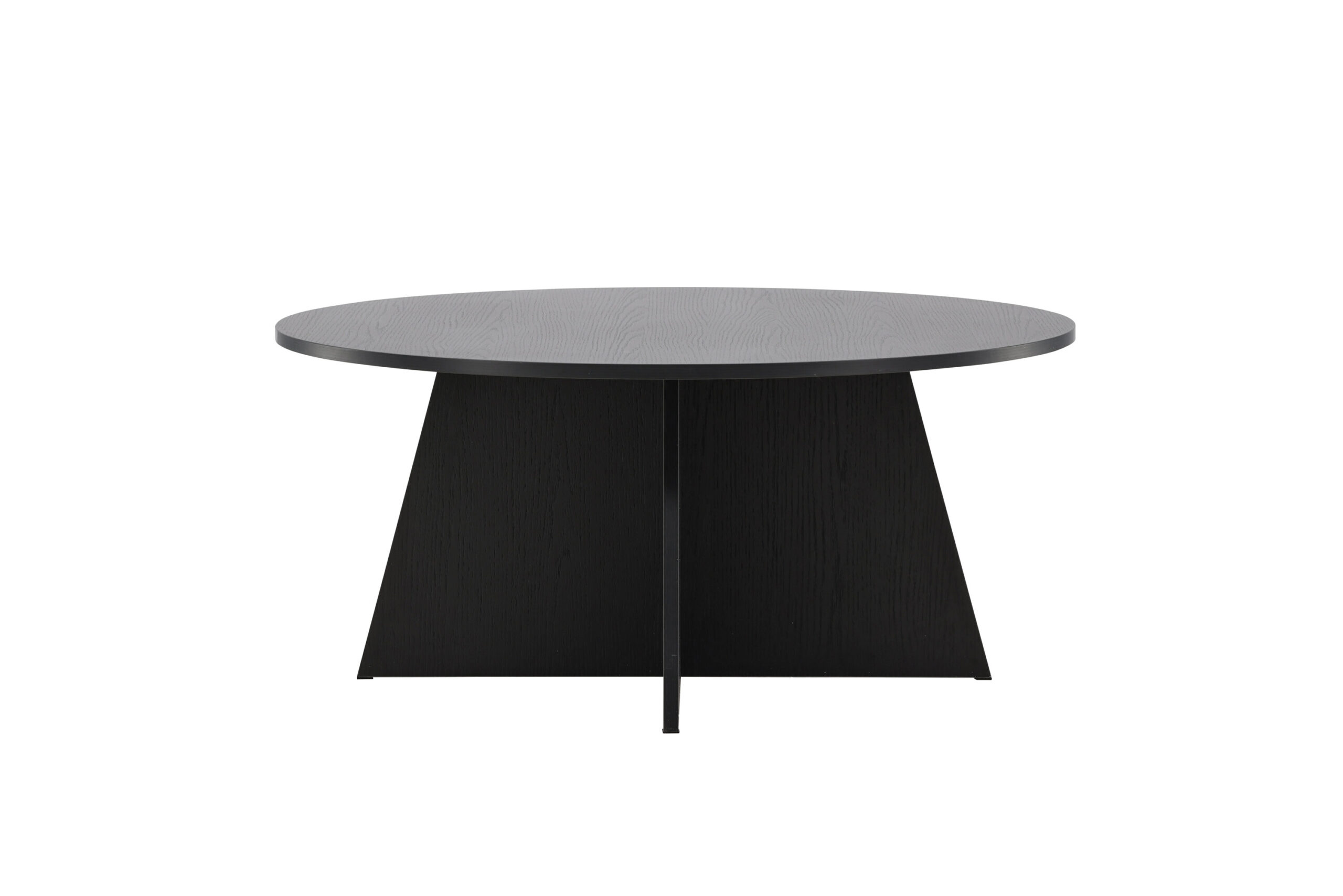 Venture Design Bootcut Sofabord Rund Sort Mdf ø10