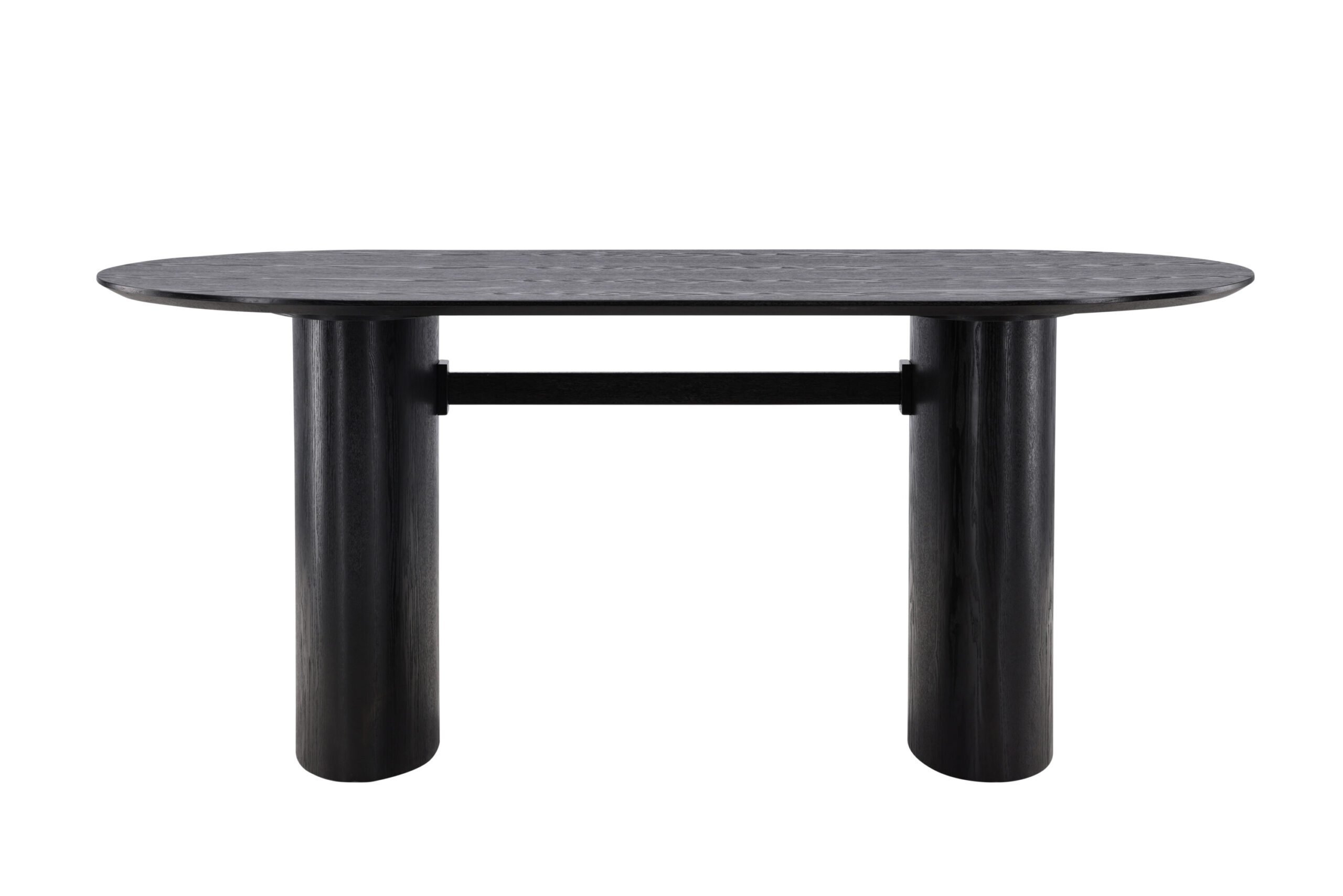 Venture Design Isolde Spisebord Oval Sort Mdf 180x75