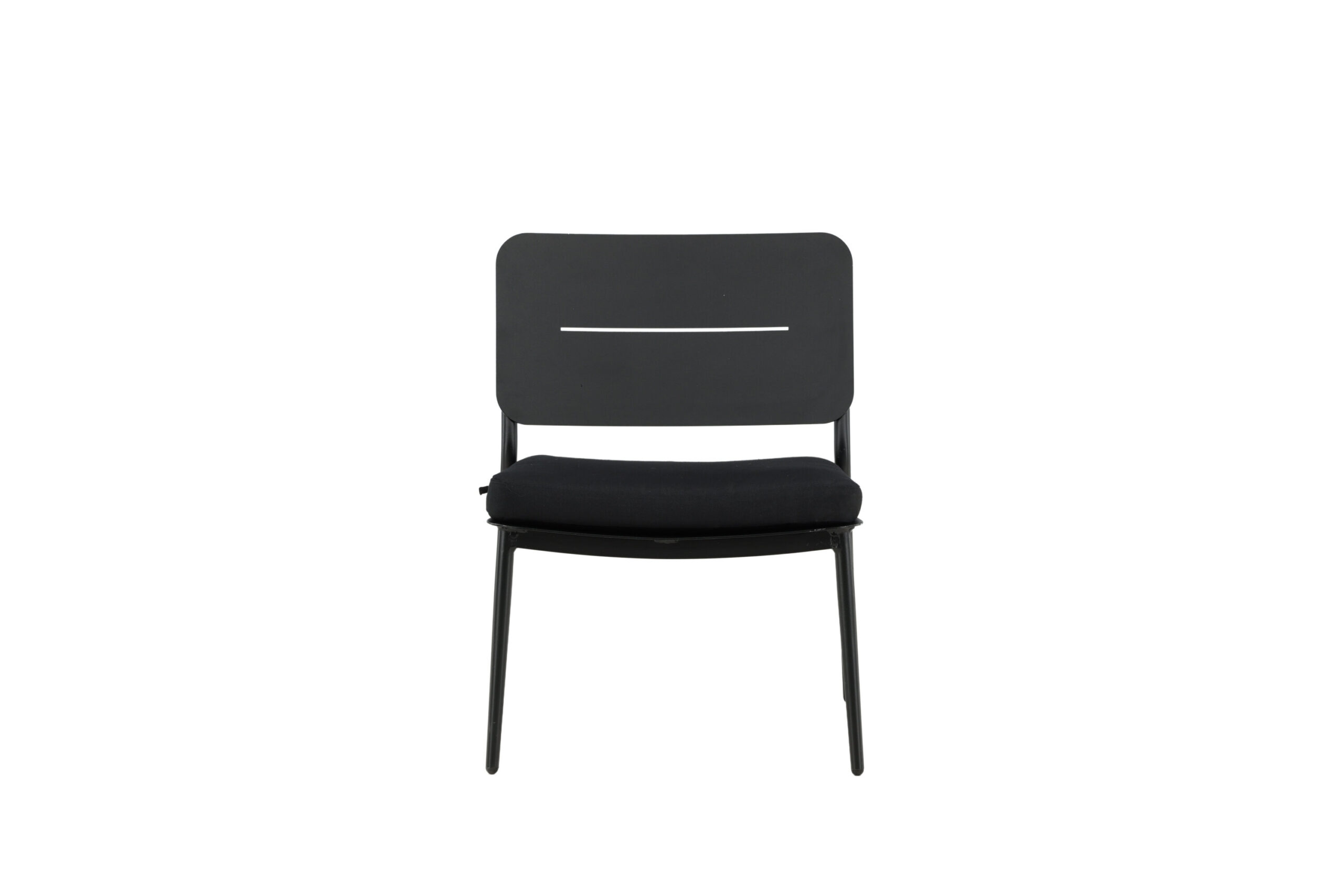 Venture Design Lina Loungestol Hynde Sort Polyester Og Stål