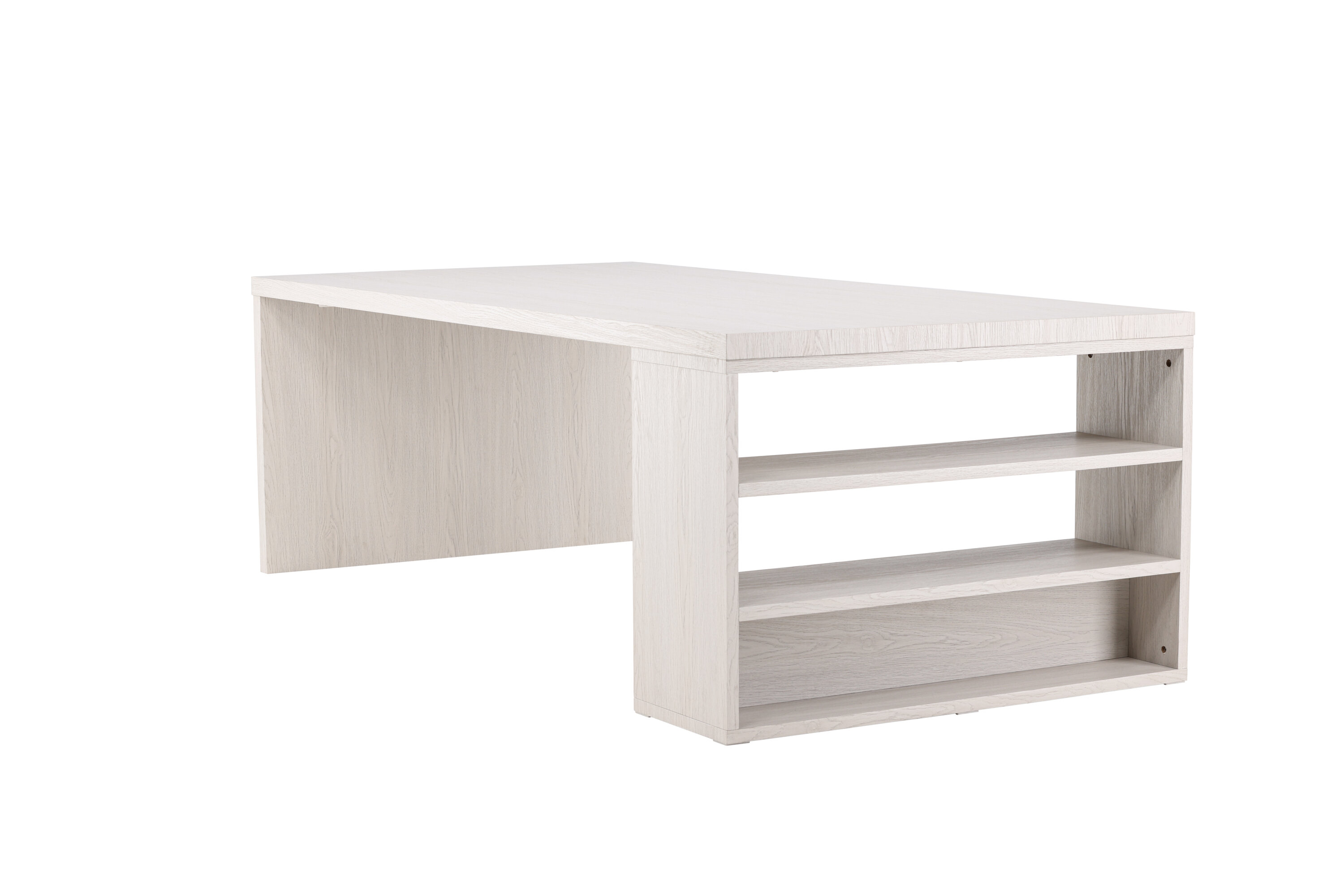 Venture Design Mika Spisebord       Hylder Hvidvasket Mdf  110x230