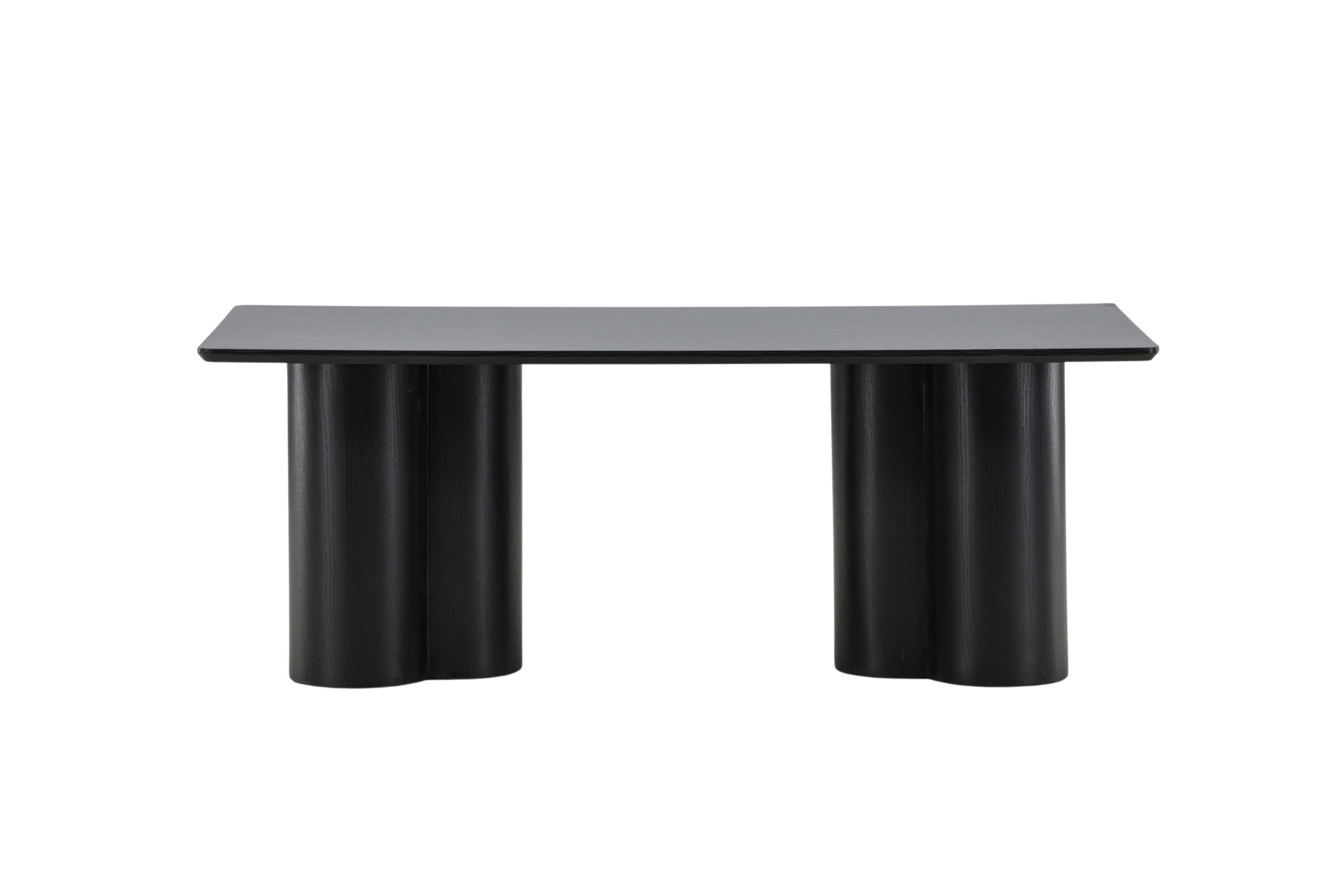 Venture Design Olivia Sofabord  Rektangulær Sort 3d-papir Mdf  60x120