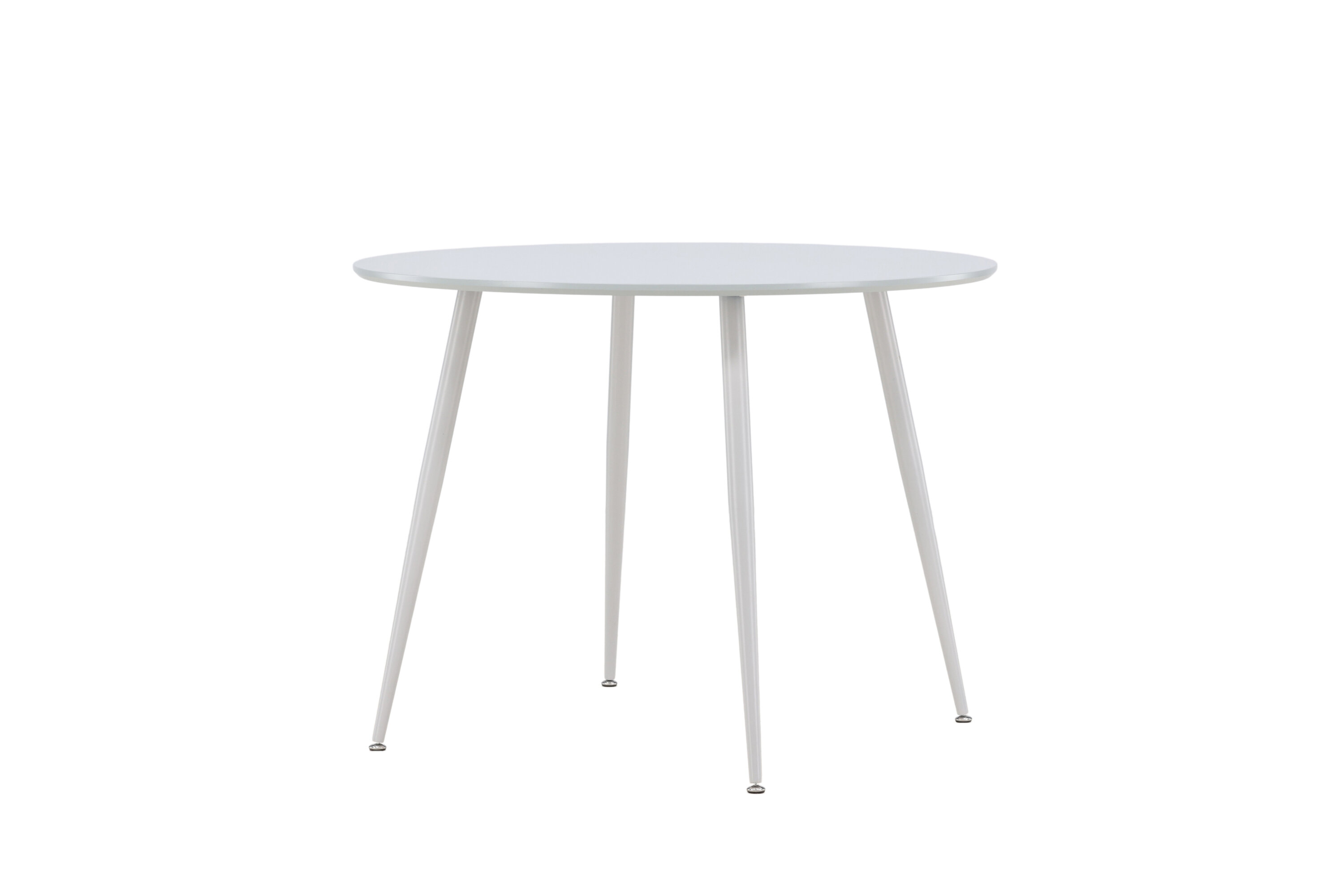 Venture Design Plaza Spisebord  Rund Grå Mdf Og Stål  ø100