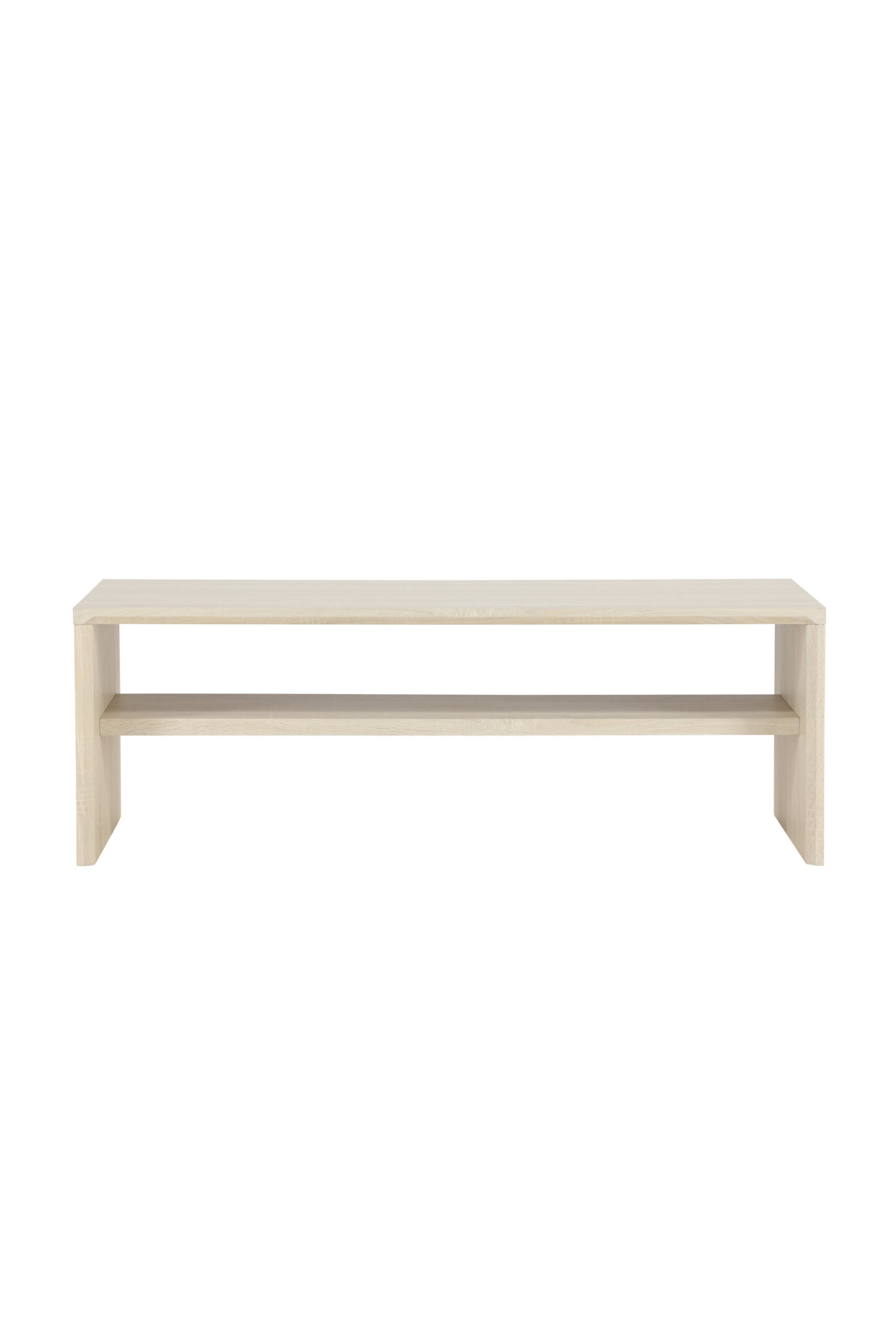 Venture Design Telemarket Sofabord Hylde Hvidvasket 3d-papir 110x50x38