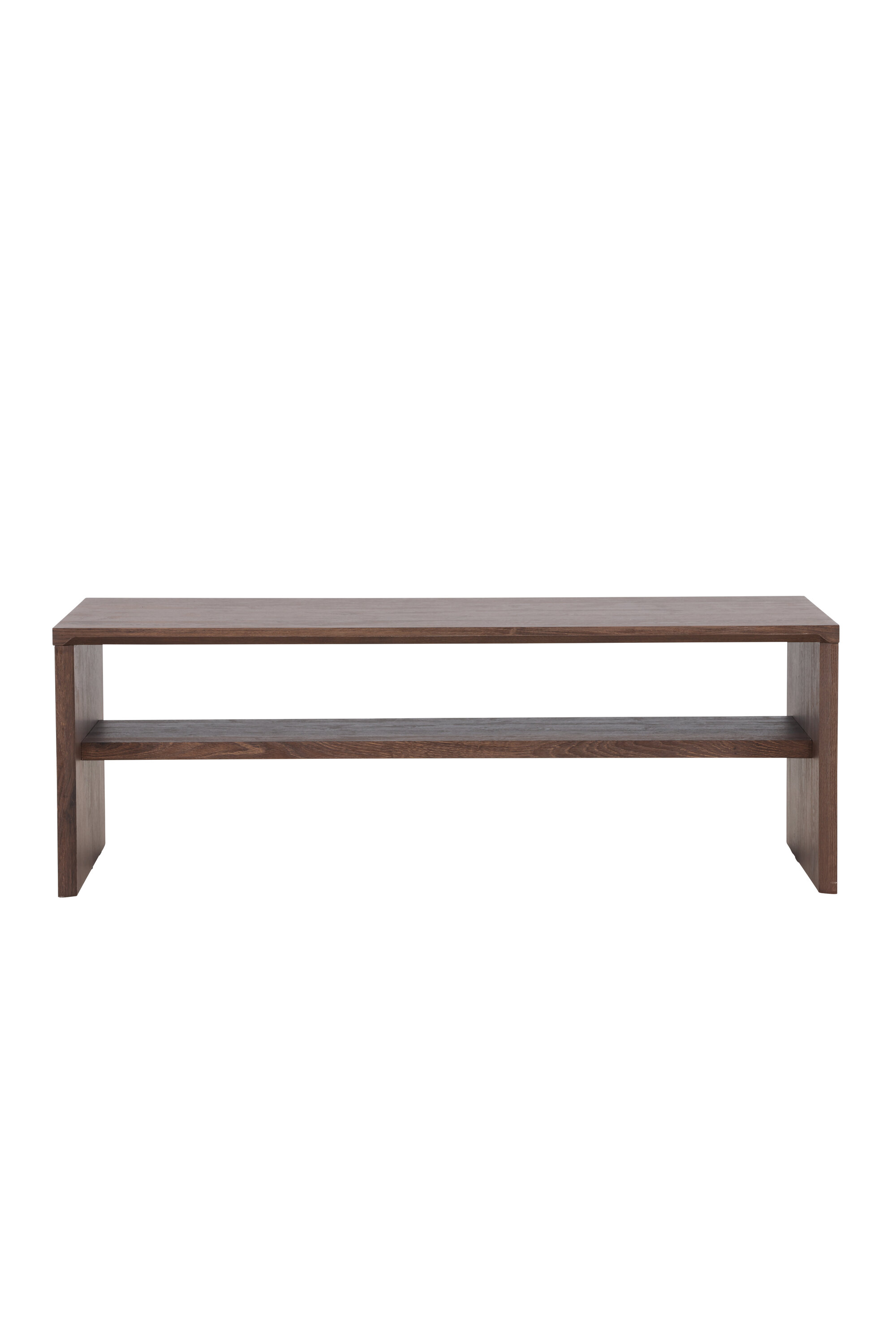 Venture Design Telemarket Sofabord       Hylde Mocca 3d-papir  110x50x38