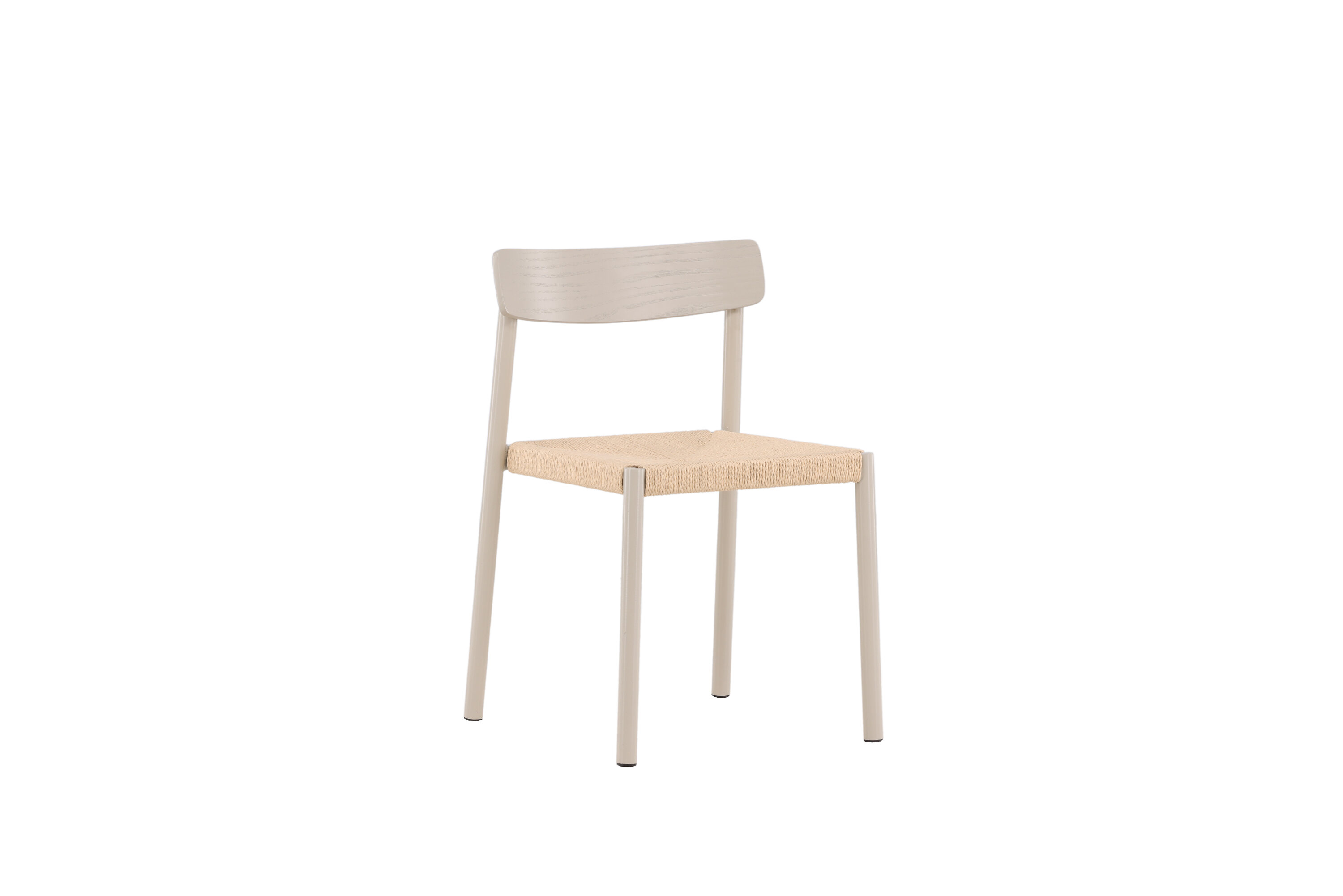 Vind Kollektion Malmön Spisebordsstol Beige Rattan Og Greige Mdf Stål