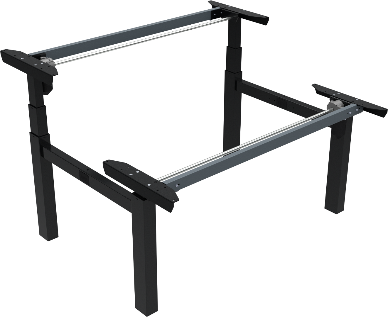 Zennord Omnilift 501-88 Hæve- Sænkestel   Sort Metal Med Justerbar Højde 65-125 Cm