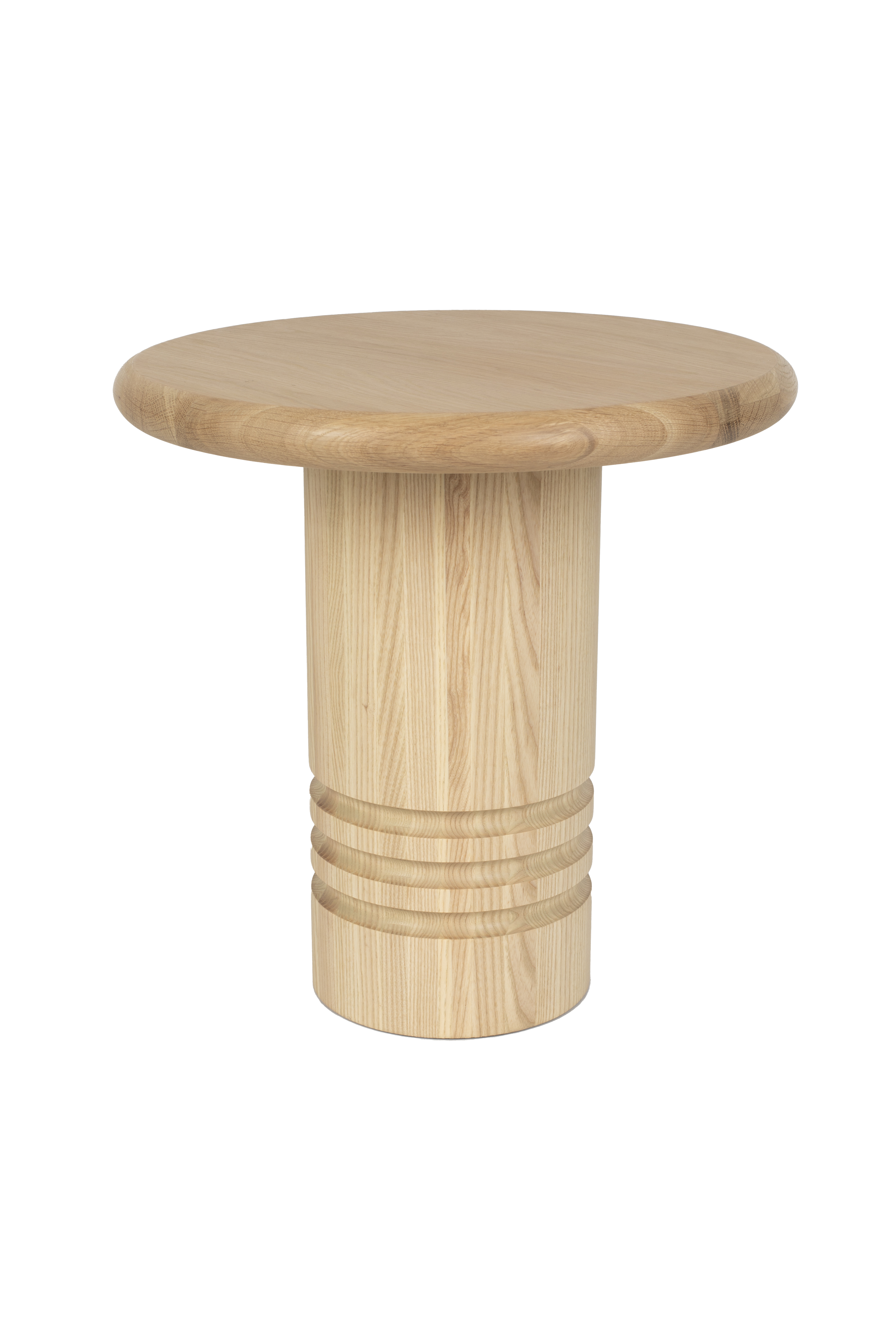 Zuiver Chunk Sidebord  Rund Natur Eg  ø45