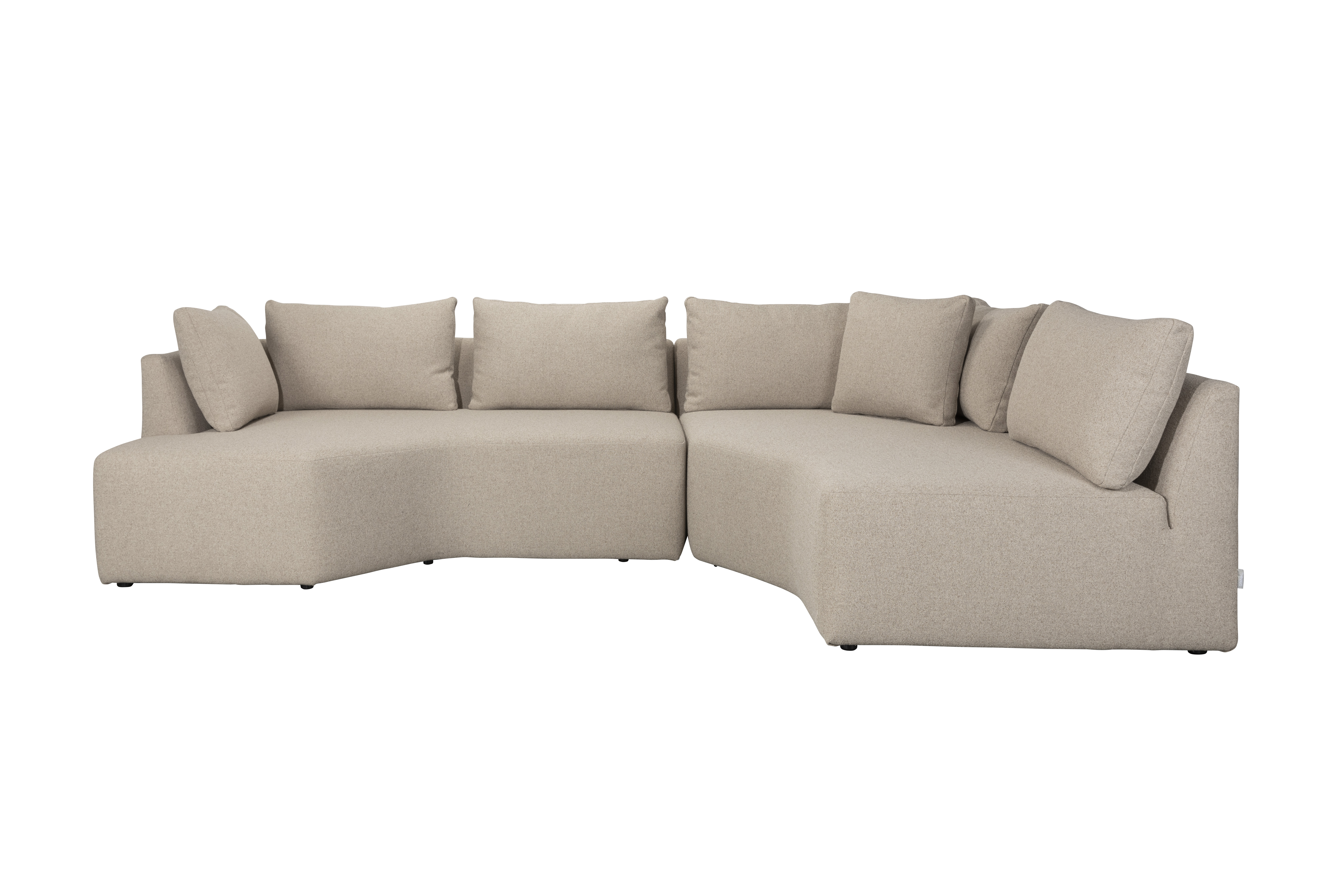 Zuiver Prosper Modulsofa  Højre Cappuccino Polyester