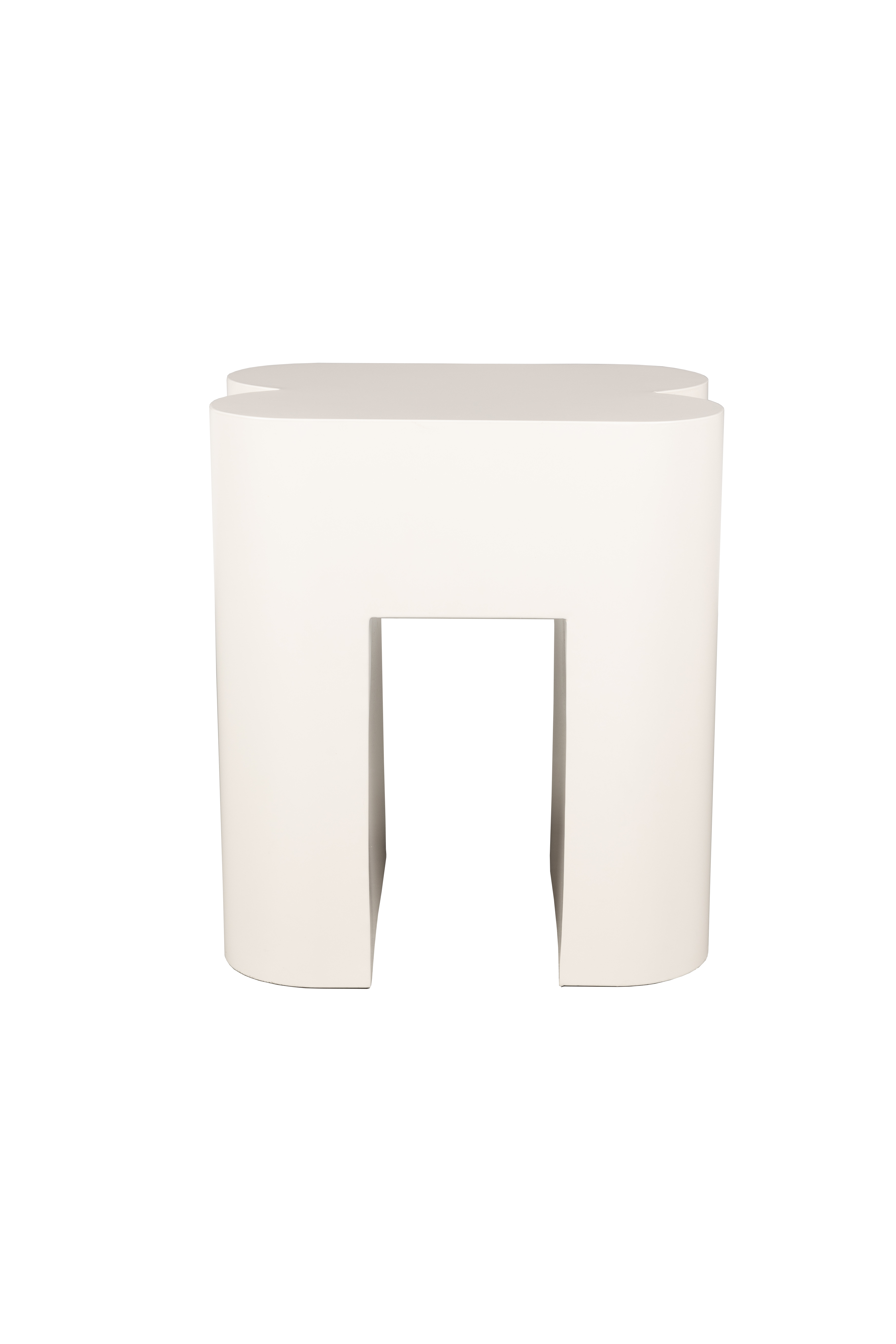 Zuiver Shape Skammel  Kvadratisk Beige Jern  40x40