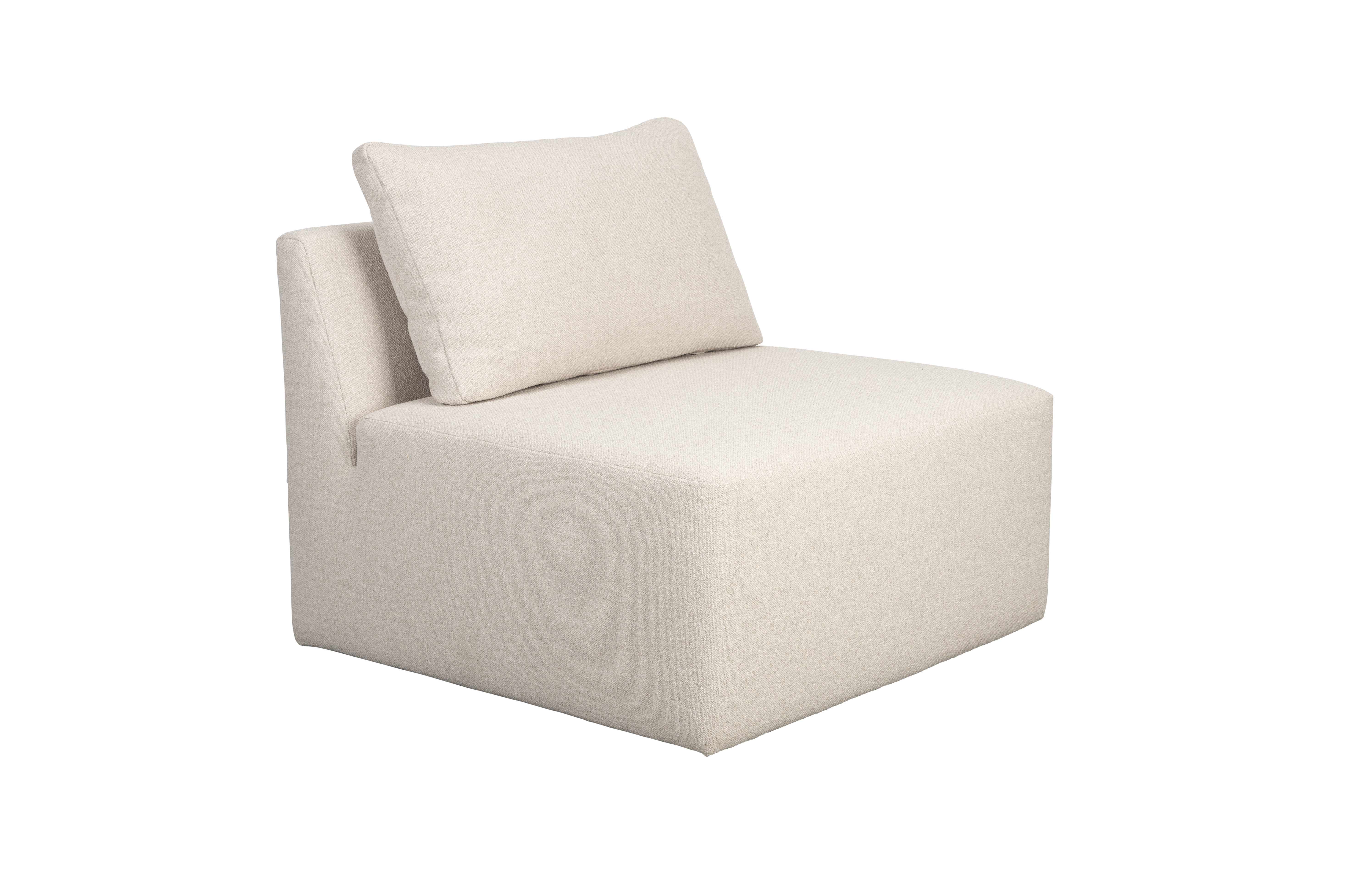 Zuiver Zuiver Prosper   Pers  Modul Sofaelement Beige Polyester