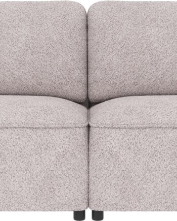 -personers Polstret Sofa Rowico Norris Anna 15 Lysegrå Polyester 226   102 Cm