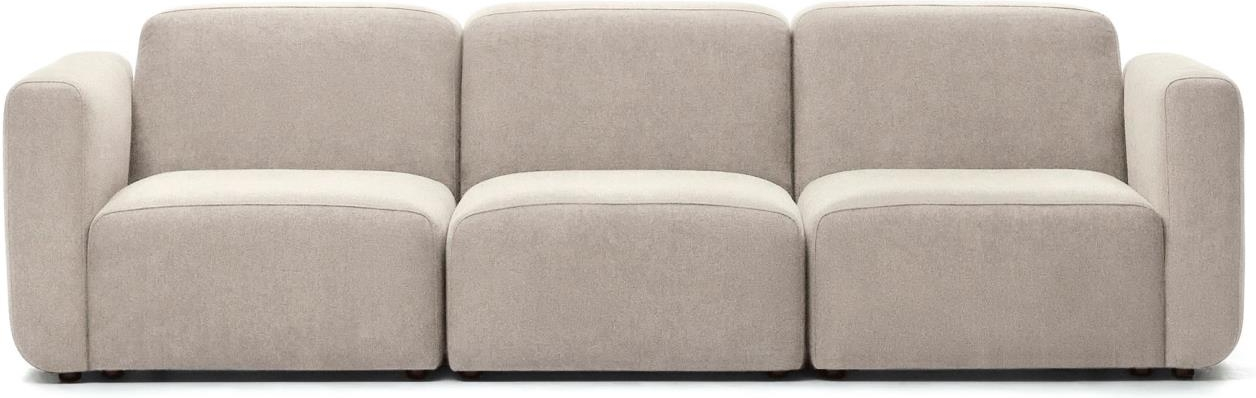 -personers Sofa Kave Home Neom Modulsofa   Beige Tekstilbetræk 263ã 89ã 78 Cm