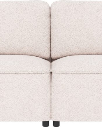 -personers Sofa Rowico Norris Anna   Hvid Polyesterstof B226   D102   H80 Cm