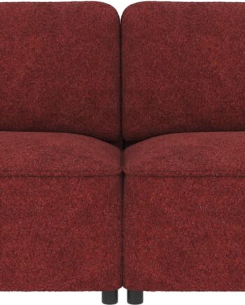 -personers Sofa Rowico Norris Anna   Rød 226ã 102ã 80 Cm