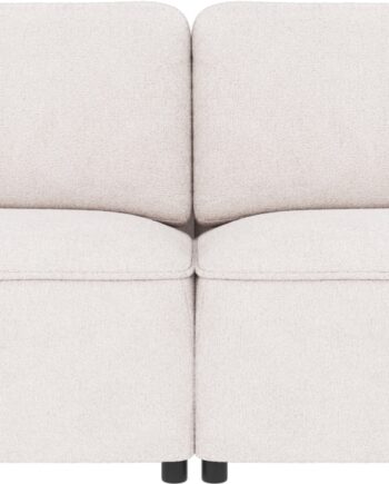 -personers Sofa Rowico Norris Greg   Hvid Polyester Nordisk Minimalistisk Design