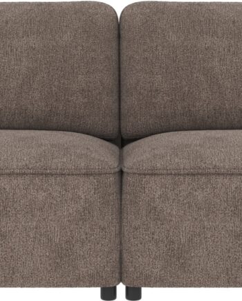 -personers Sofa Rowico Norris Greg   Stof Mørk Beige 226 Cm Bred