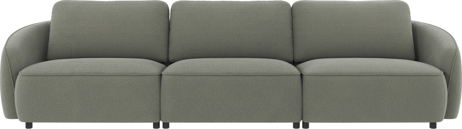 -personers Sofa Rowico Norris Grønt Rita 158 Polyester Tidløst Dansk Design Med Zigzag-fjedre