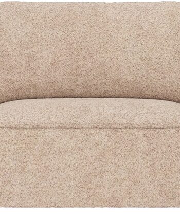 -personers Sofa Rowico Norris   Lysebeige Chenillestof 319x102 Cm