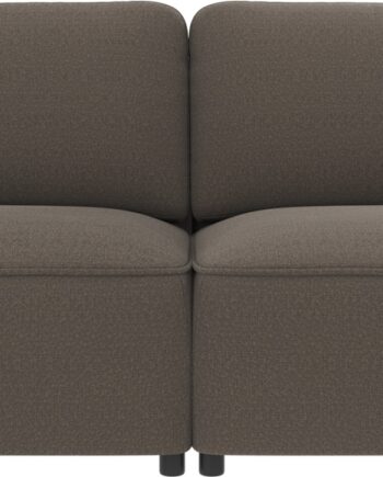 -personers Sofa Rowico Norris Rita Mellemgrå Stof 226x102 Cm Lounge-sofa