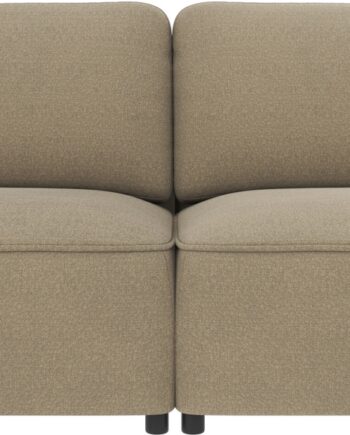 -personers Sofa Rowico Norris Rita Mørk Beige Polyester